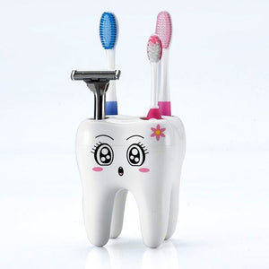 Teeth Style Toothbrush Holder