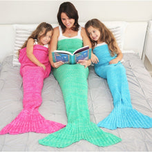 Load image into Gallery viewer, 14 Colors Mermaid Tail Blanket