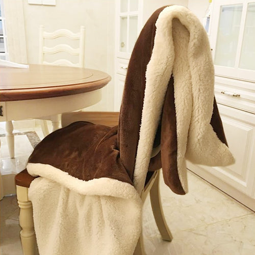 Winter Wool Blanket Ferret Cashmere