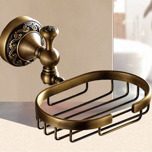 Bathroom Accessories Antique Brass Collection, Towel Ring