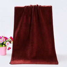 Load image into Gallery viewer, Microfiber Thick Bath Towel 35cm*75cm