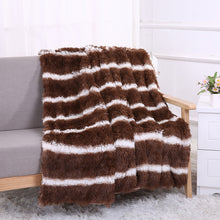 Load image into Gallery viewer, Elegant Cozy With Fluffy Sherpa Throw Blanket Bed Sofa Blanket Gift