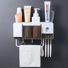 Load image into Gallery viewer, Toothbrush Holder Toothpaste Squeezer Dispenser