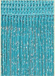 300x300 cm Modern Cute Flash Line Shiny Tassel String Door Curtain