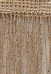 300x300 cm Modern Cute Flash Line Shiny Tassel String Door Curtain