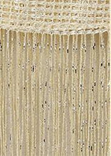 Load image into Gallery viewer, 300x300 cm Modern Cute Flash Line Shiny Tassel String Door Curtain