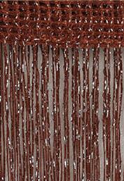 300x300 cm Modern Cute Flash Line Shiny Tassel String Door Curtain